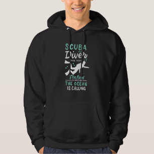Scuba Diver Diving Hoodie