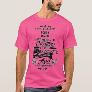 Scuba Diver Gift Present For Men Women 2 T-Shirt