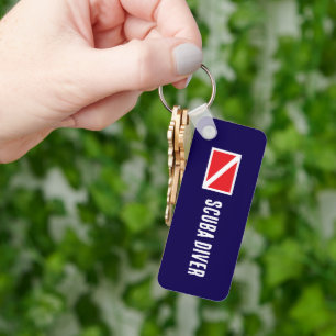 Scuba Diver Keychain