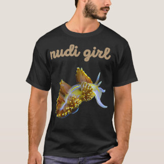 Scuba Diver Nudi Girl Nudibranch T-Shirt