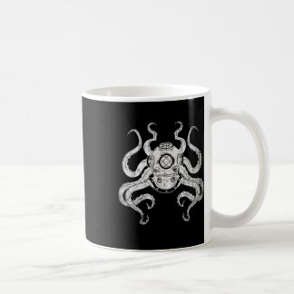 Scuba Diver Ocean Animal Aquarist Gift Kraken Octo Coffee Mug