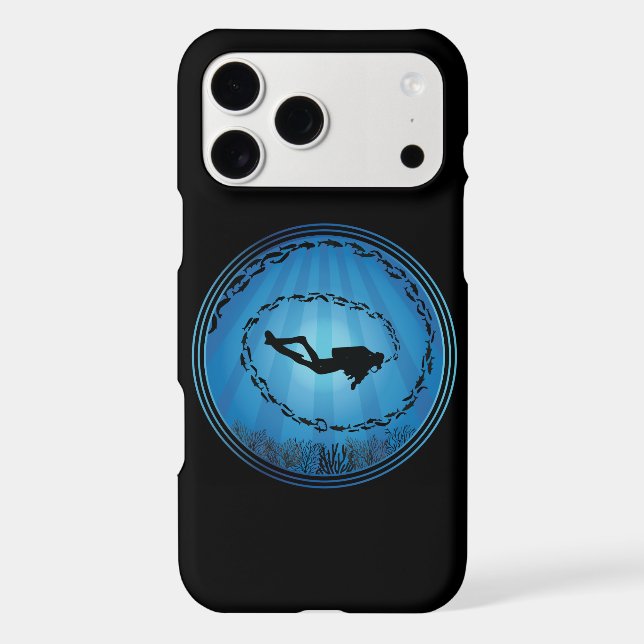 Scuba Diver Surrounded (Back)