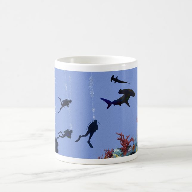 SCUBA diver's dream Coffee Mug (Center)