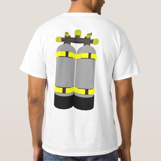 scuba divers tshirt (Back)