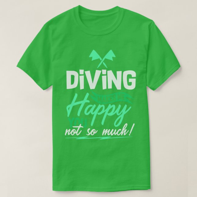 Scuba Diving 2 T-Shirt (Design Front)