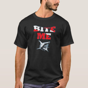 Scuba Diving accessories Shark bite dive flag Scub T-Shirt
