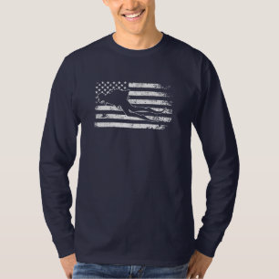 Scuba diving american flag T-Shirt