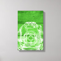 Scuba diving canvas