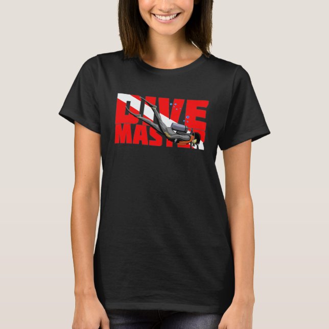 Scuba Diving Dive Master T-Shirt (Front)