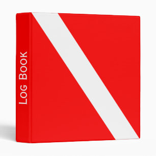 Scuba Diving Flag Binder
