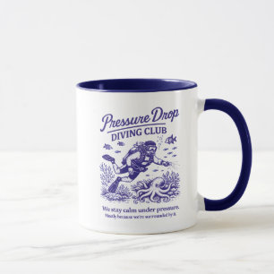 Scuba Diving Funny Club Deep Sea Diver Mug