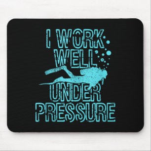Scuba Diving - Funny Scuba Diver Gift Tank Top Mouse Pad