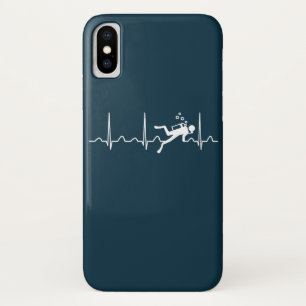Scuba Diving Heartbeat Case-Mate iPhone Case