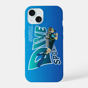 Scuba Diving iPhone 15 Case
