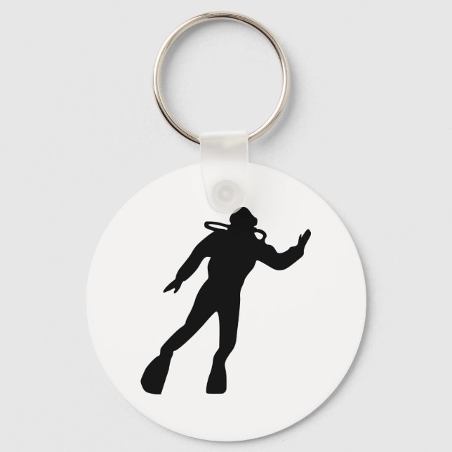 Scuba Diving Keychain (Front)