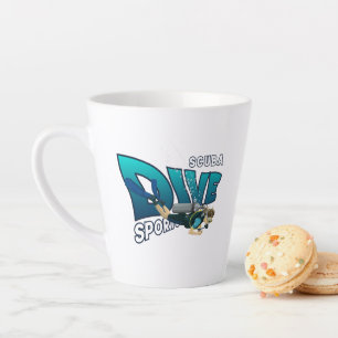 Scuba Diving Latte Mug