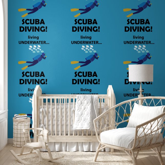 Scuba Diving Living Underwater Scuba Diving Wallpaper (Kids)