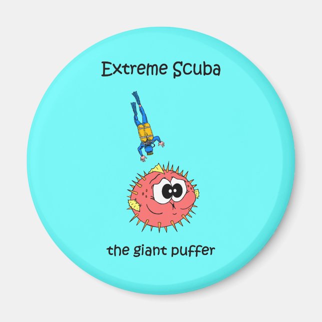 Scuba Diving Magnet (Front)