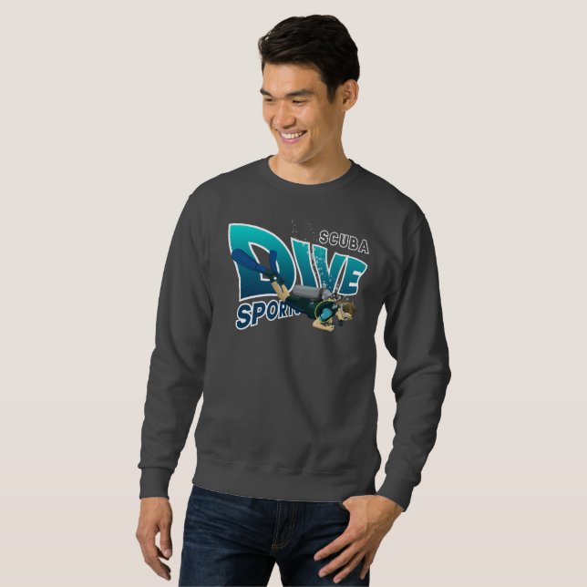 Scuba Diving | Men's  Sweatshirt (Front Full)