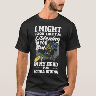 Scuba Diving Ocean Swimmer Lover Underwater Diver  T-Shirt