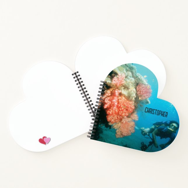 Scuba Diving Personalized Notebook (Inside)