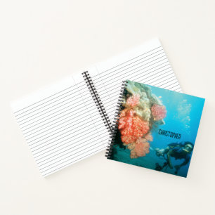 Scuba Diving Personalized Notebook