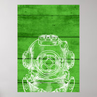 Scuba diving poster