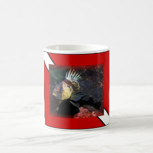 Scuba Diving Rockfish Coffee Mug