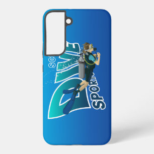 Scuba Diving Samsung Galaxy Case