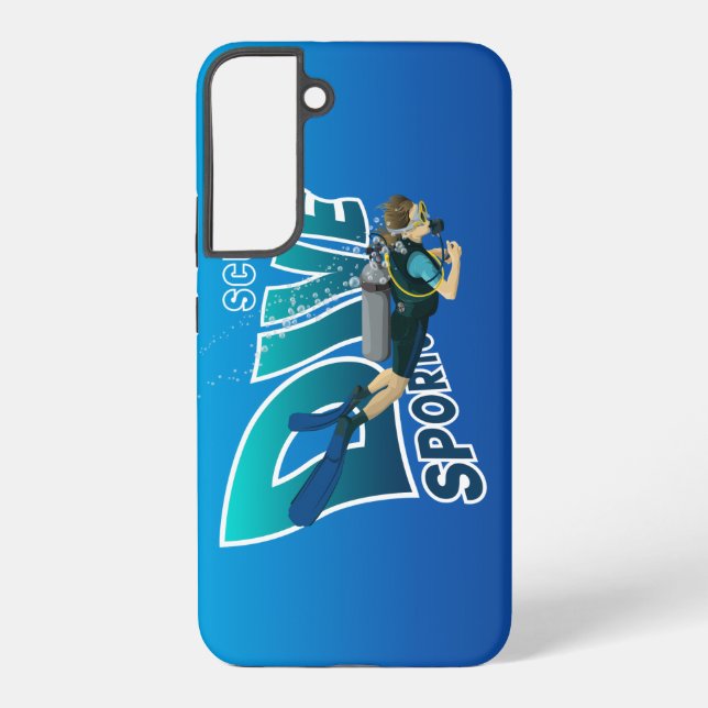 Scuba Diving |  Samsung Galaxy S22+ Case (Back)