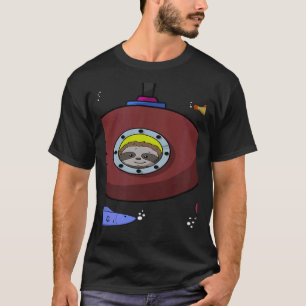 Scuba Diving Snorkelling Sloth Lazy Tired Dive Sle T-Shirt