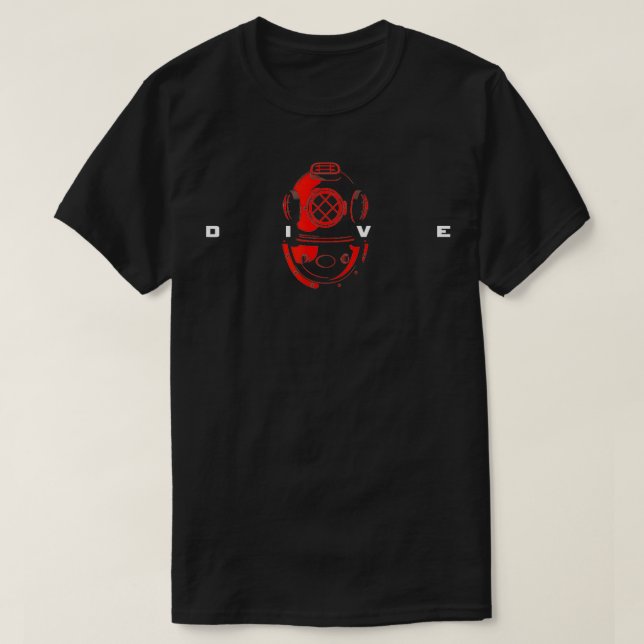 Scuba Diving TShirt 1 (Design Front)
