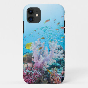 Scuba Diving With Colourful Reef And Coral iPhone 11 Case