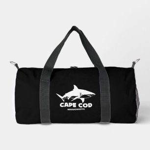 Scuba Diving With great White Sharks - Cape Cod Duffle Bag