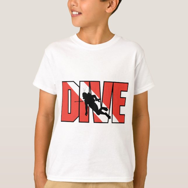 SCUBA Drive Kids T-Shirt (Front)