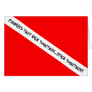 Scuba Families Kick Together Stick Together