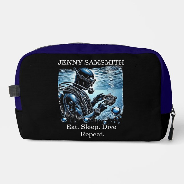 Scuba Fun: Life Below the Waves! Dopp Kit (Front)