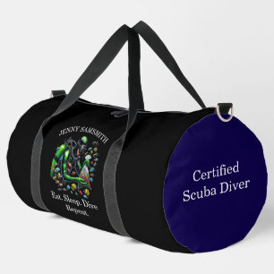 Scuba Lovers’ Dream: Dive Into Fun! Duffle Bag