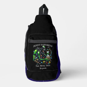Scuba Lovers’ Dream: Dive Into Fun! Sling Bag