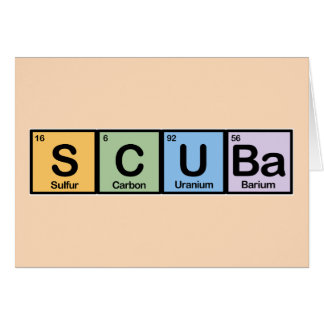 Scuba made of Elements