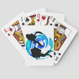 SCUBA ON ALWAYS PLAYING CARDS