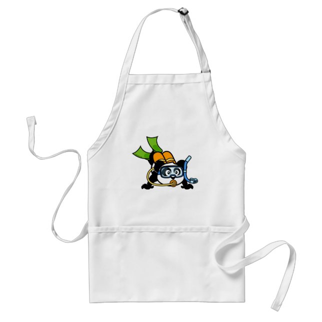 Scuba Panda Standard Apron (Front)