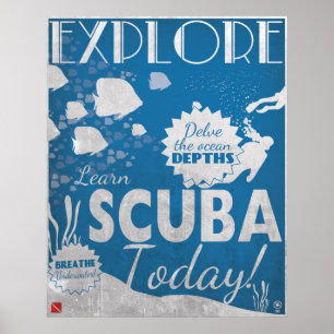 SCUBA POSTER