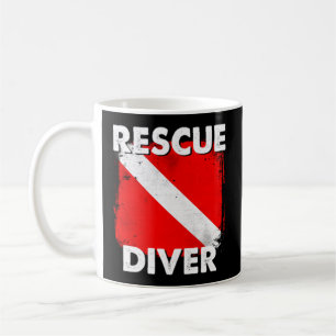 Scuba Rescue Diver For Instructors Students Divers Coffee Mug