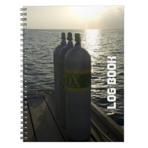 Scuba Tanks Dive Log Book