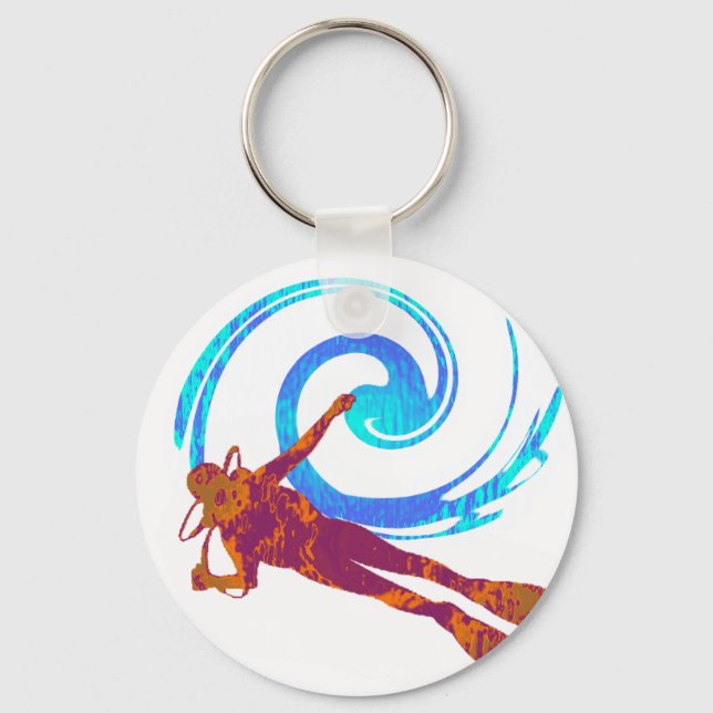 SCUBA THE SURGE KEYCHAIN (Front)