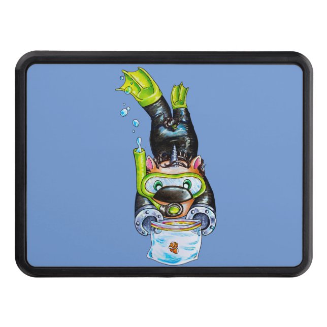 Scuba Trailer Hitch Cover (Front)