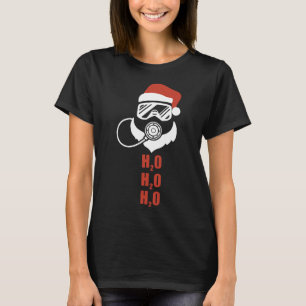 SCUBADIVING H2O santa chrismas T-Shirt