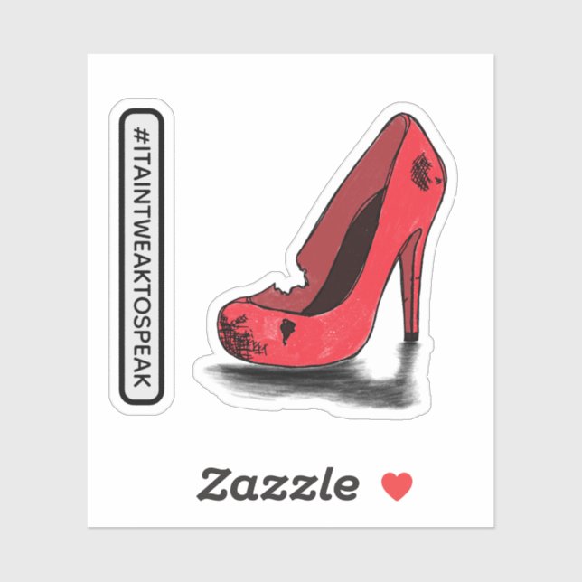 Scuffed and Torn High Heel (Sheet)