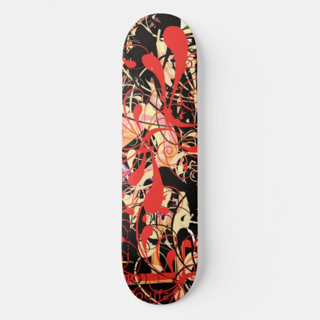 Scuffed Skateboard (Front)